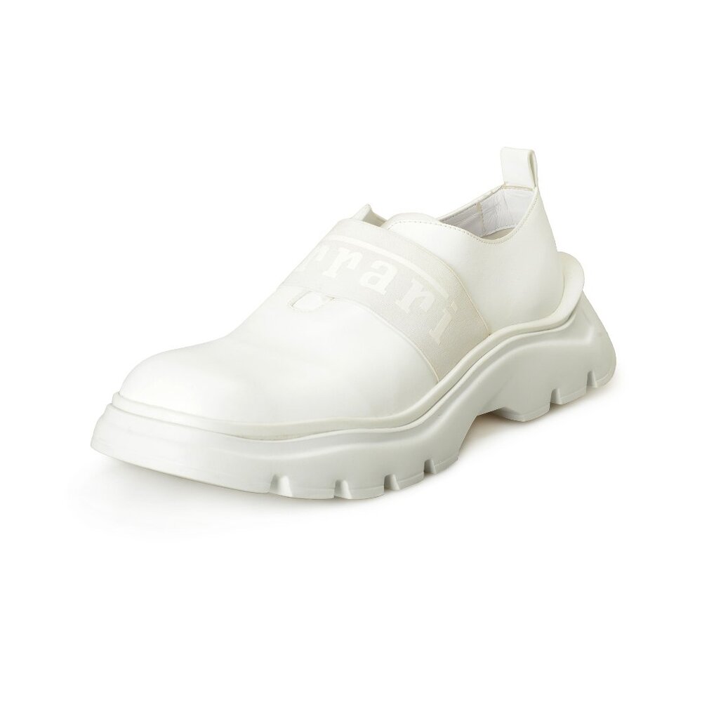 Scuderia Ferrari Men's White Leather "Derby Sneakers" Shoes US 10 IT 43